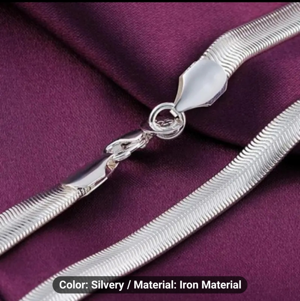 1pc silver metal chain